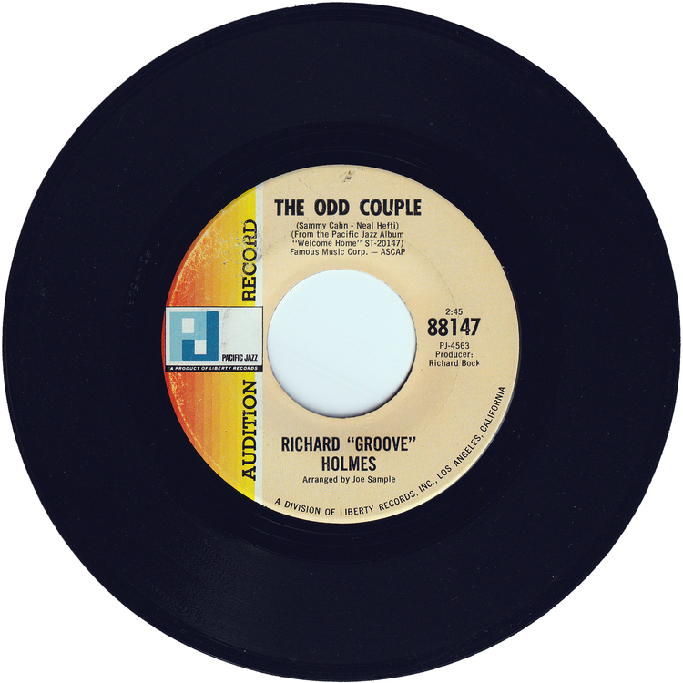 Richard "Groove" Holmes - The Madison Time / The Odd Couple