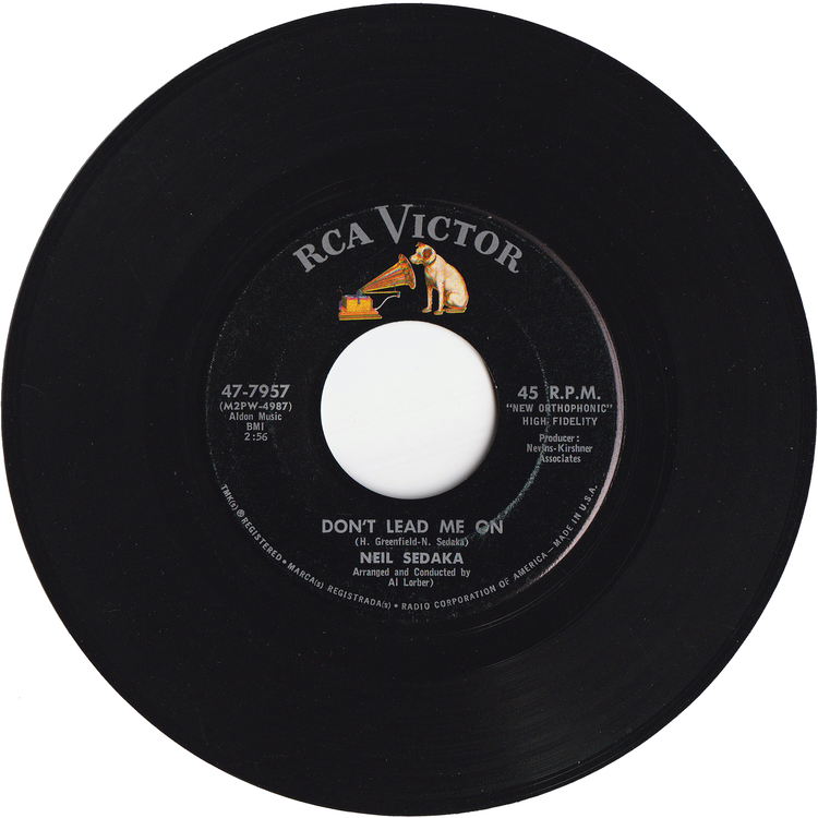 Neil Sedaka - Happy Birthday, Sweet Sixteen / Don't Lead Me On