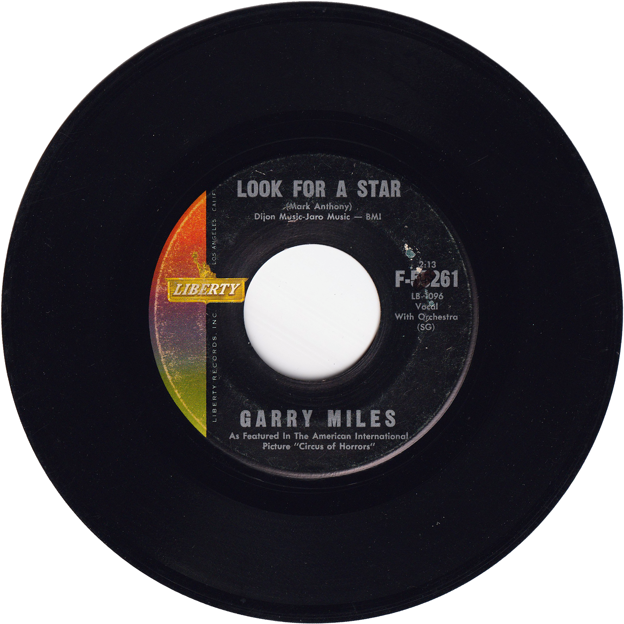 メリル マイリトルテイラー3点 Garry Miles (Buzz Cason) - Look For A Star / Afraid Of Love