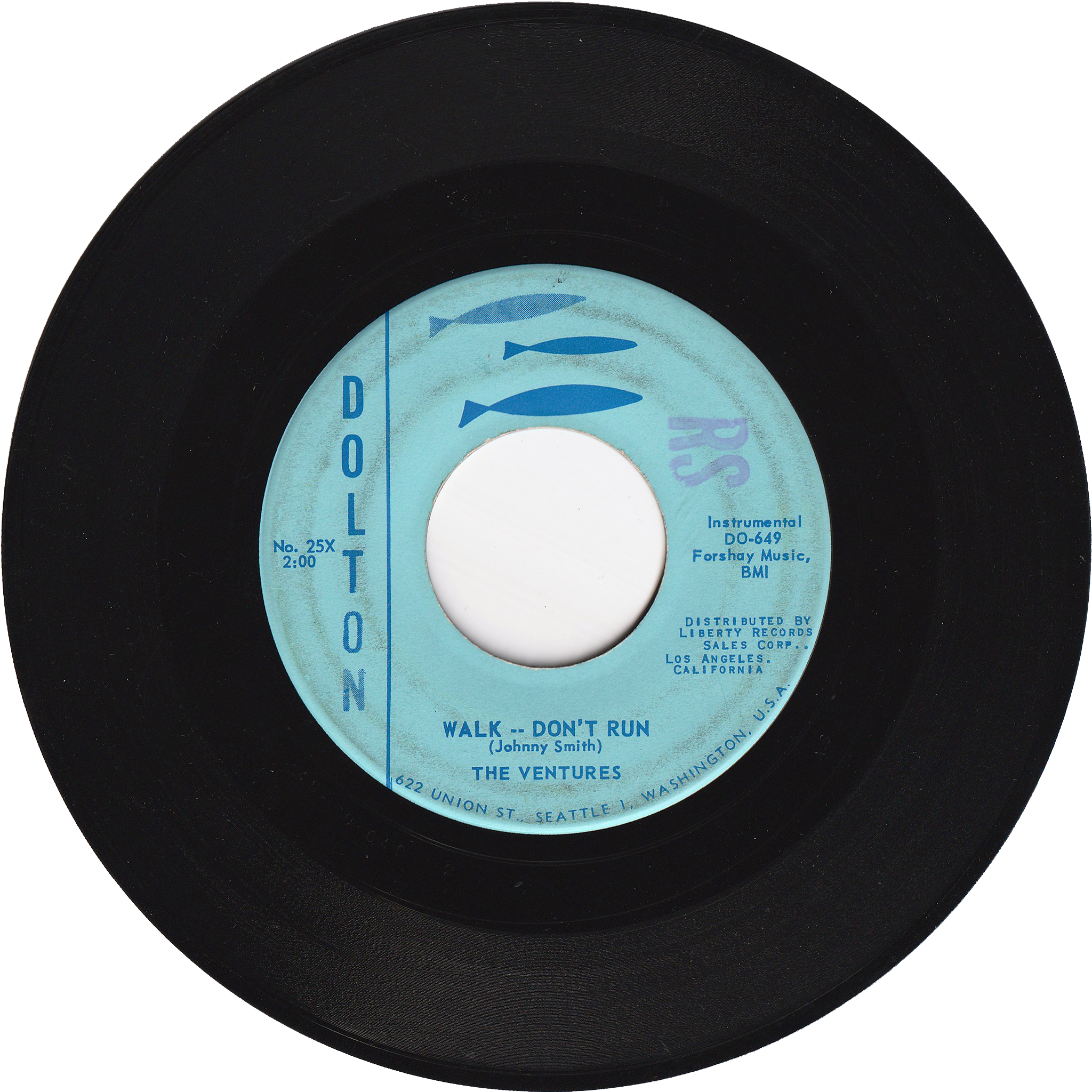 The Ventures - Walk--Don't Run / The McCoy [Indianapolis Pressing