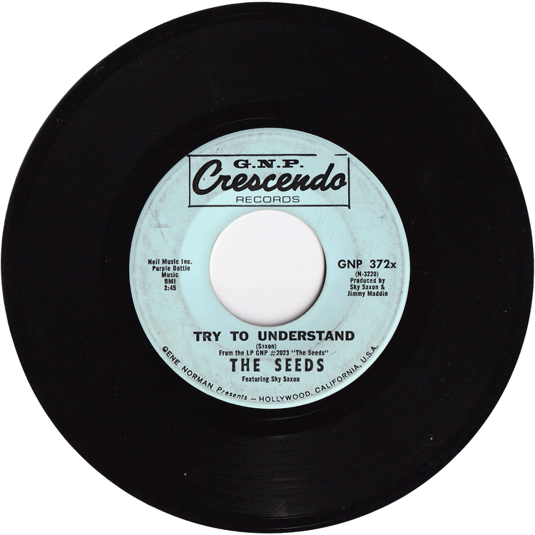 The Seeds - Pushin' Too Hard / Try To Understand