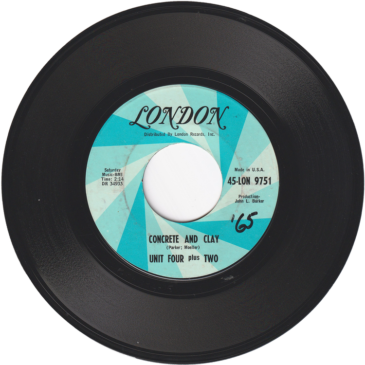 Unit Four plus Two - Concrete & Clay / When I Fall In Love