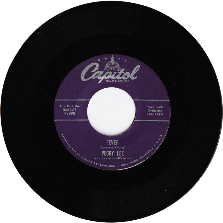 Peggy Lee - Fever / You Don't Know