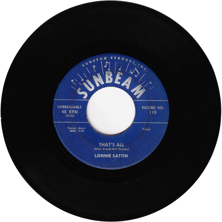 Lonnie Sattin - Sweetheart / That's All