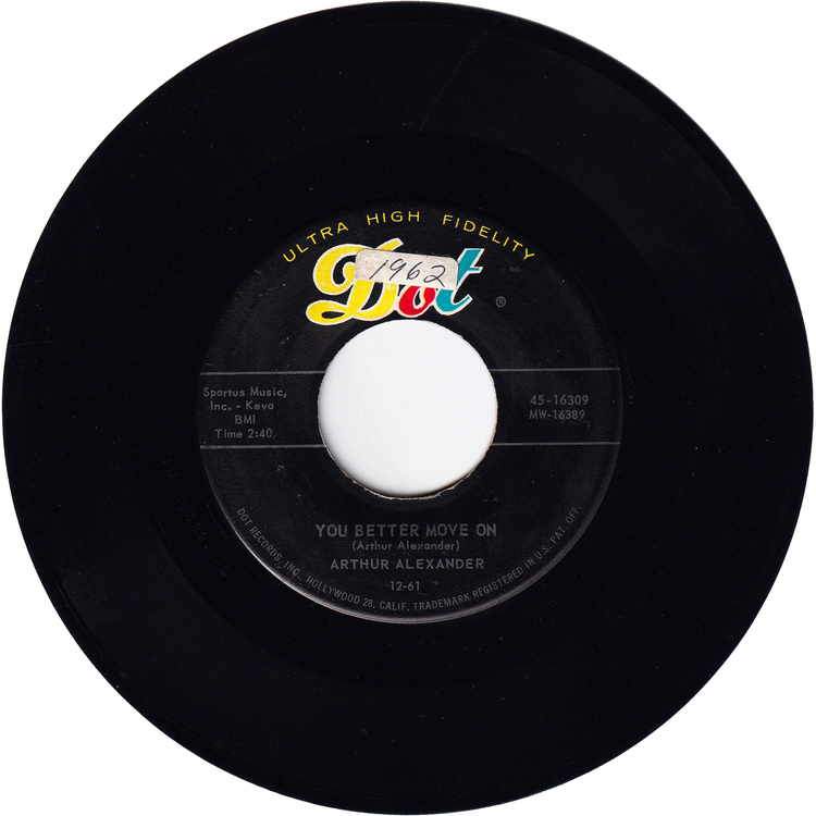 Arthur Alexander - A Shot Of Rhythm And Blues / You Better Move On