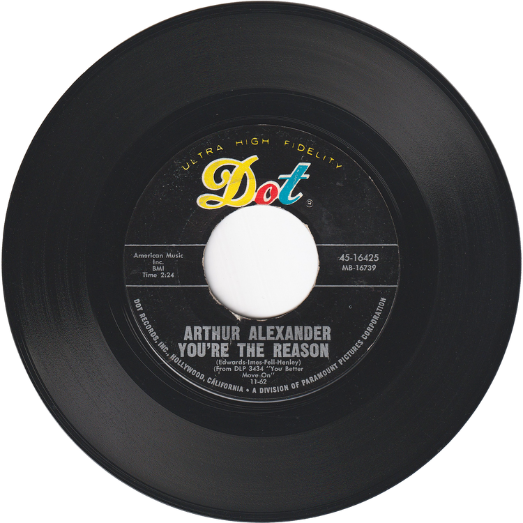 Arthur Alexander - You're The Reason / Go Home Girl