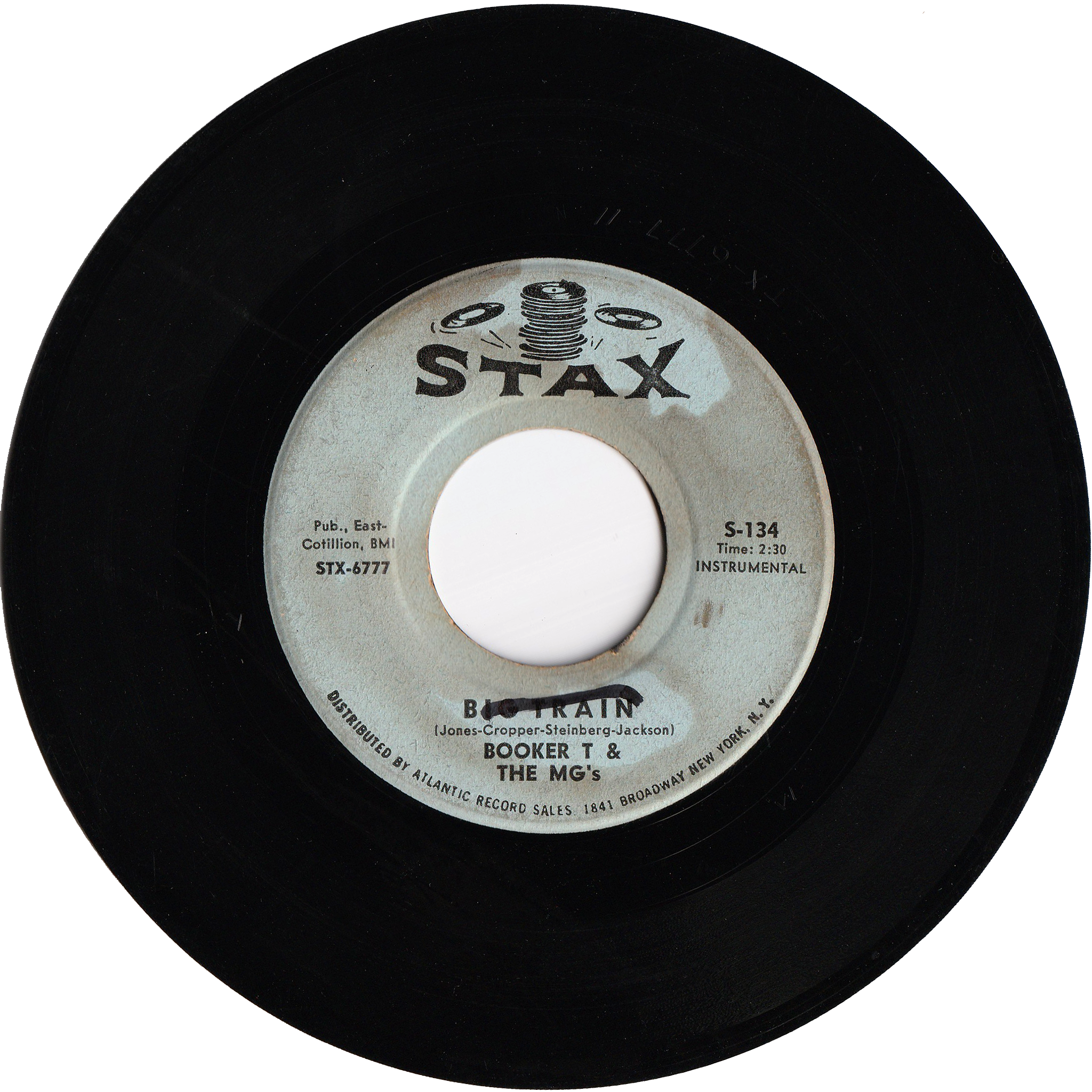 Booker T. & The M.G.'s - Big Train / Home Grown – NIGHT BEAT