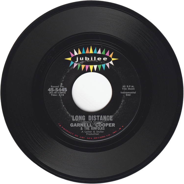 Garnell Cooper & The Kinfolks - Green Monkey / Long Distance