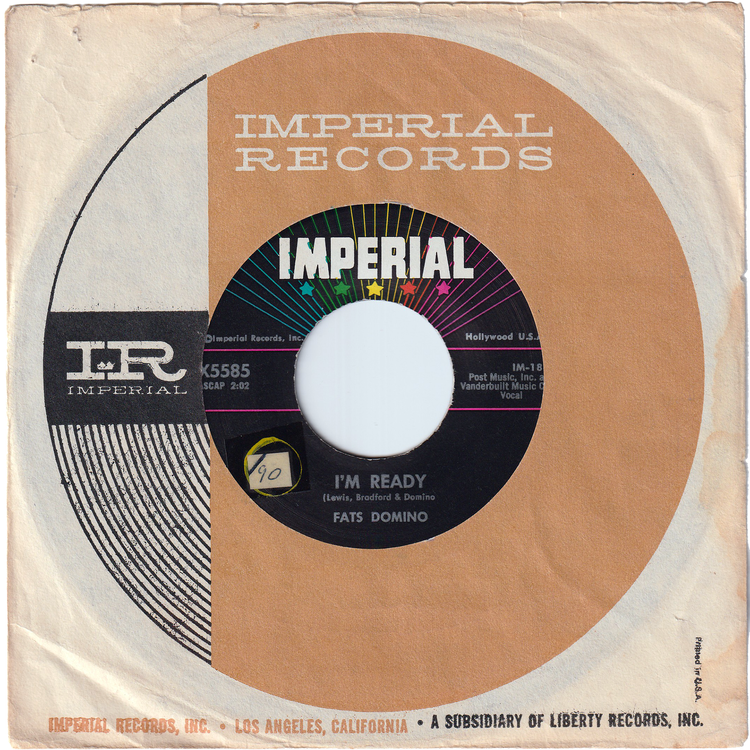 Fats Domino - I'm Ready / Margie