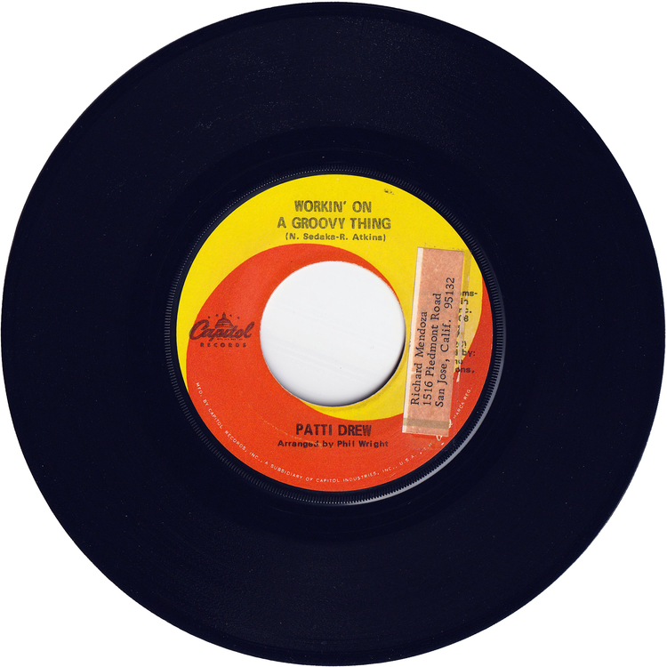 Patti Drew - Workin' On A Groovy Thing / Without Doubt