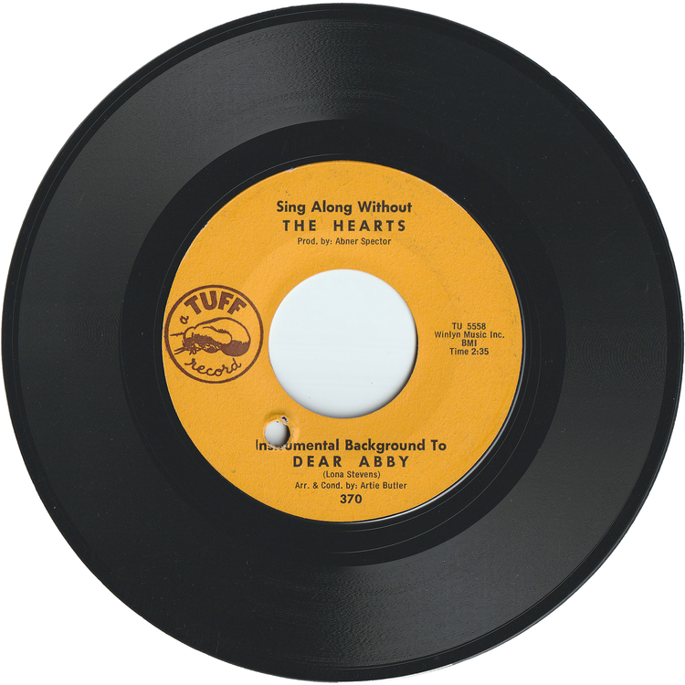 The Hearts - Dear Abby / Instrumental Background To Dear Abby