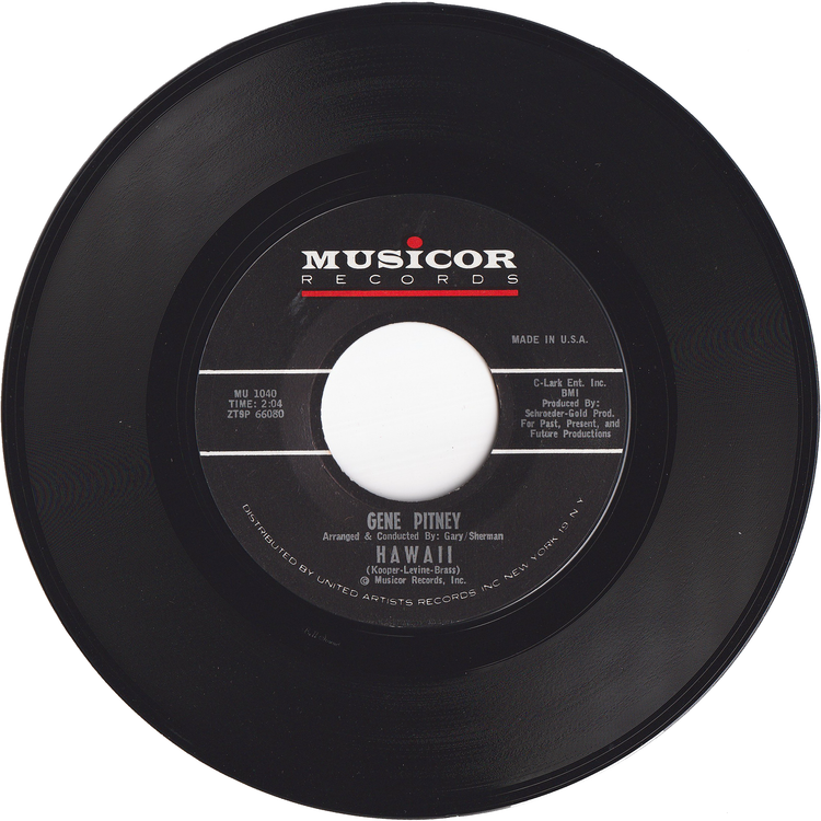 Gene Pitney - It Hurts To Be In Love / Hawaii