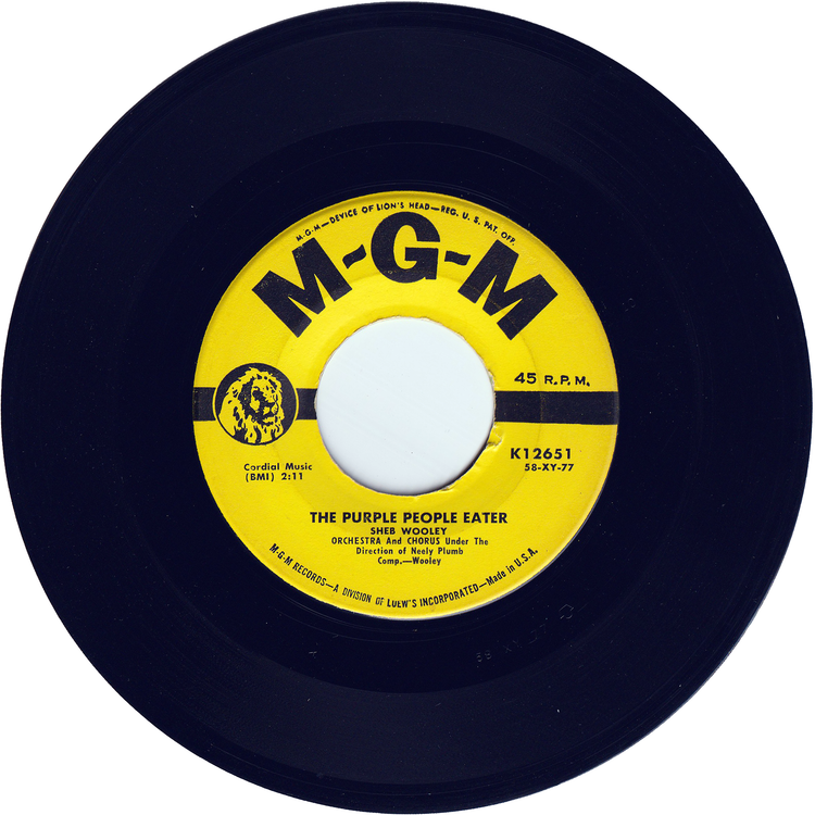 Sheb Wooley - The Purple People Eater / I Can't Believe You're Mine