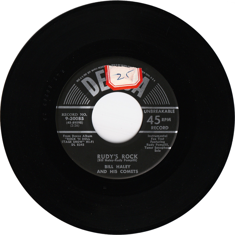 Bill Haley & his Comets - Rudy's Rock / Blue Comet Blues