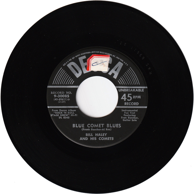 Bill Haley & his Comets - Rudy's Rock / Blue Comet Blues