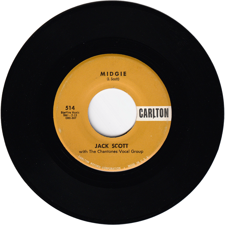 Jack Scott - The Way I Walk / Midgie