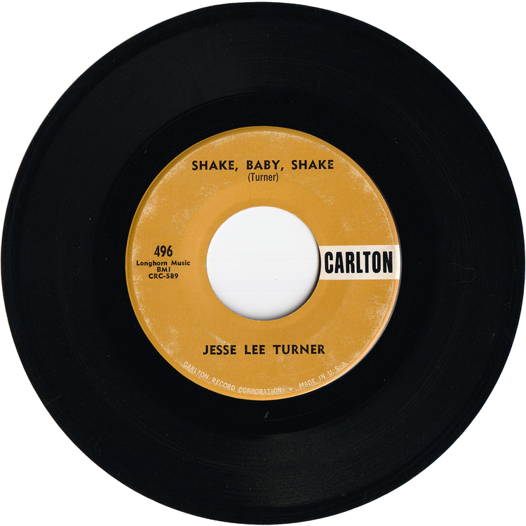Jesse Lee Turner - Shake, Baby, Shake / The Little Space Girl