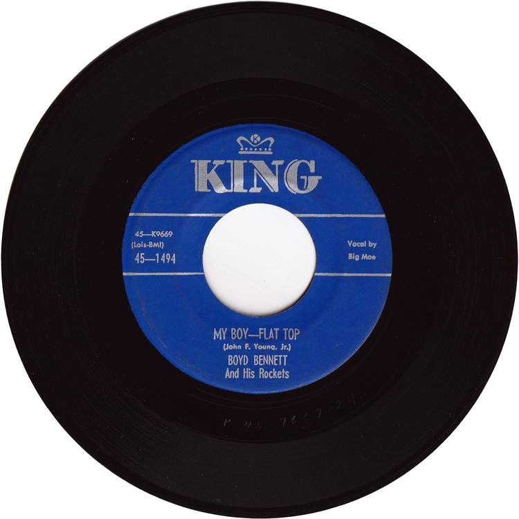 Boyd Bennett & his Rockets - My Boy Flat Top / Banjo Rock & Roll