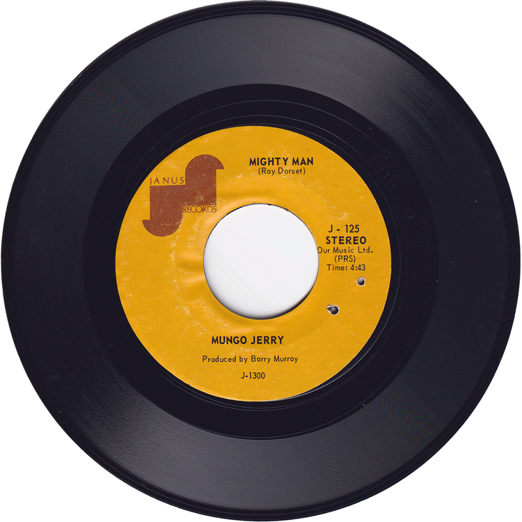 Mungo Jerry - In The Summertime / Mighty Man