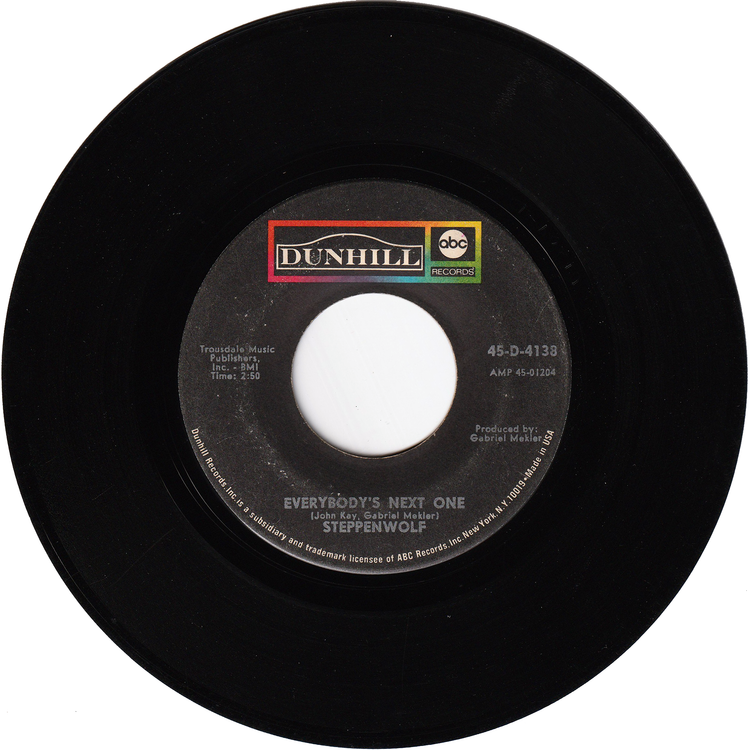 Steppenwolf - Born To Be Wild / Everybody's Next One