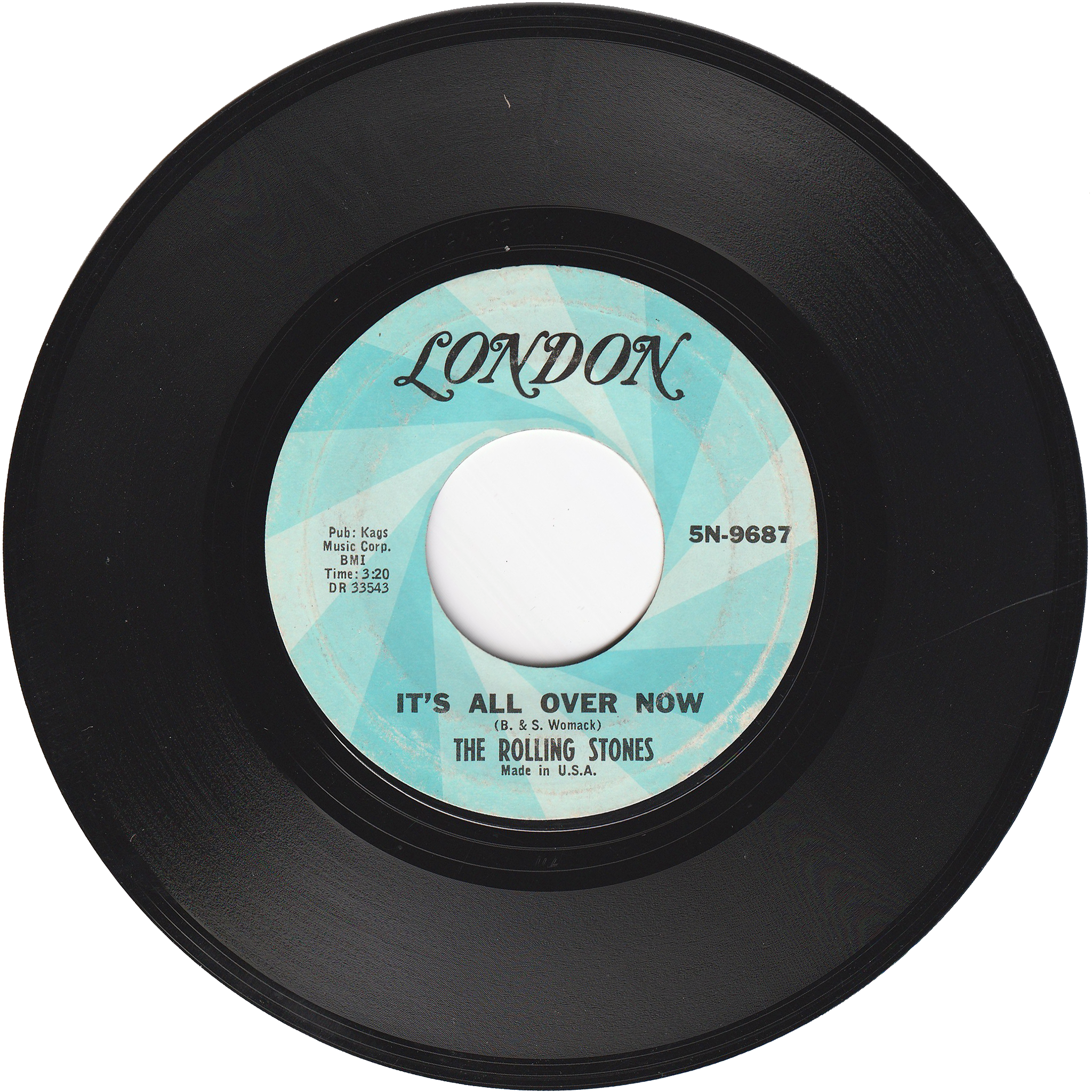 The Rolling Stones - It's All Over Now / Good Times Bad