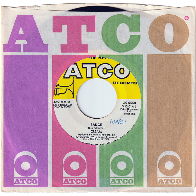 Cream - Badge / What A Bringdown