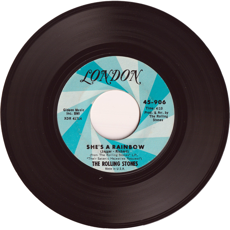 The Rolling Stones - She's A Rainbow / 2,000 Light Years From Home