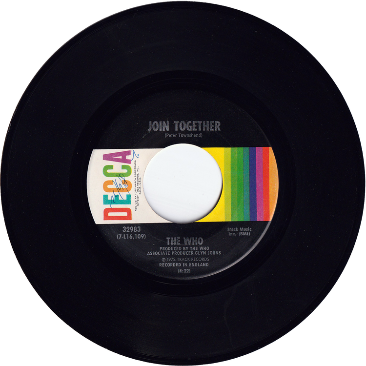 The Who - Join Together / Baby Don't You Do It