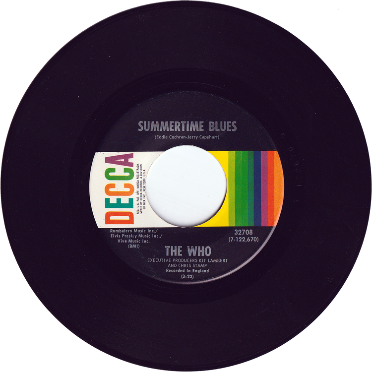The Who - Summertime Blues / Heaven & Hell