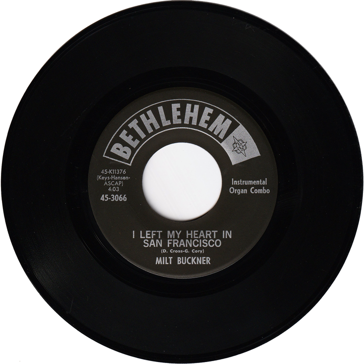 Milt Buckner - All Blues / I Left My Heart In San Francisco