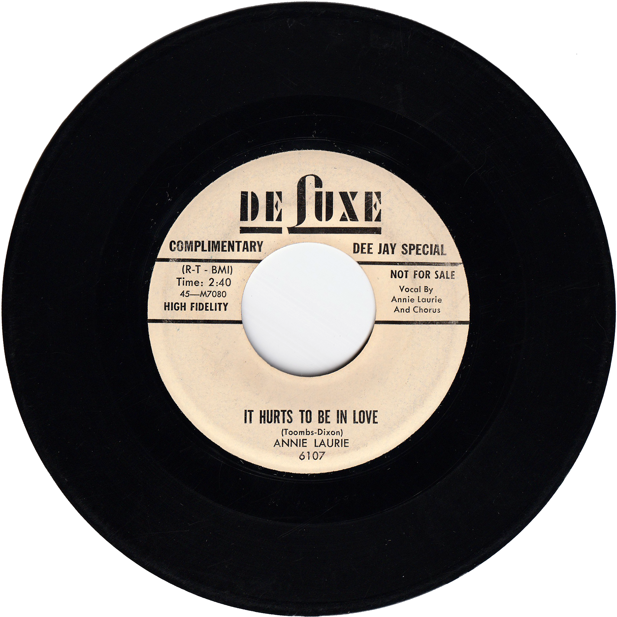 Annie Laurie - It Hurts To Be In Love / Hand In Hand [Promo