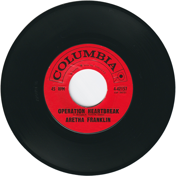 Aretha Franklin - Rock-A-Bye Your Baby With A Dixie Melody / Operation Heartbreak