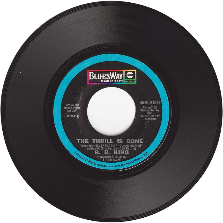 B. B. King - The Thrill Is Gone / You're Mean