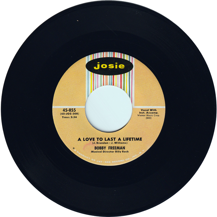 Bobby Freeman - When You're Smiling / A Love To Last A Lifetime