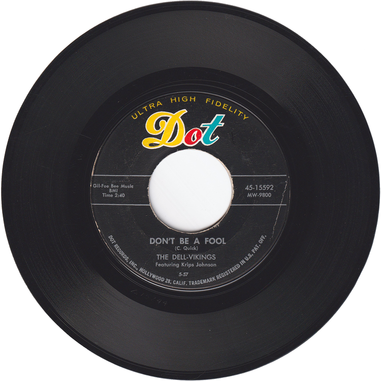 The Del Vikings - Whispering Bells / Don't Be A Fool