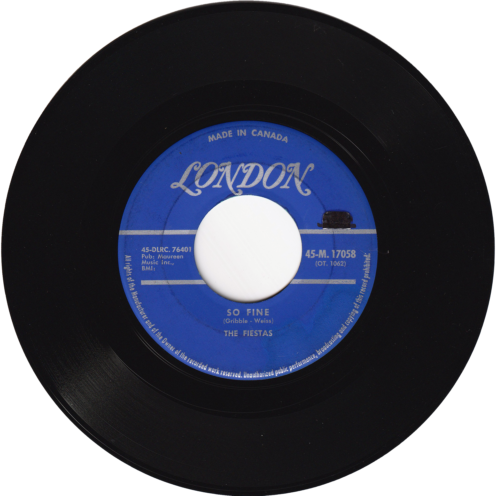 レア非売品！JAZZ歌謡TIME FIVE タイム・ファイブ / ジングル・ベル The Fiestas - So Fine / Last Night I Dreamed [Canada