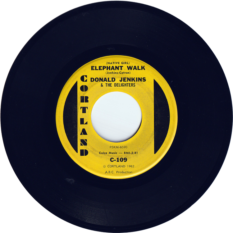 Donald Jenkins & The Delighters - Wang Dang Dula / (Native Girl) Elephant Walk