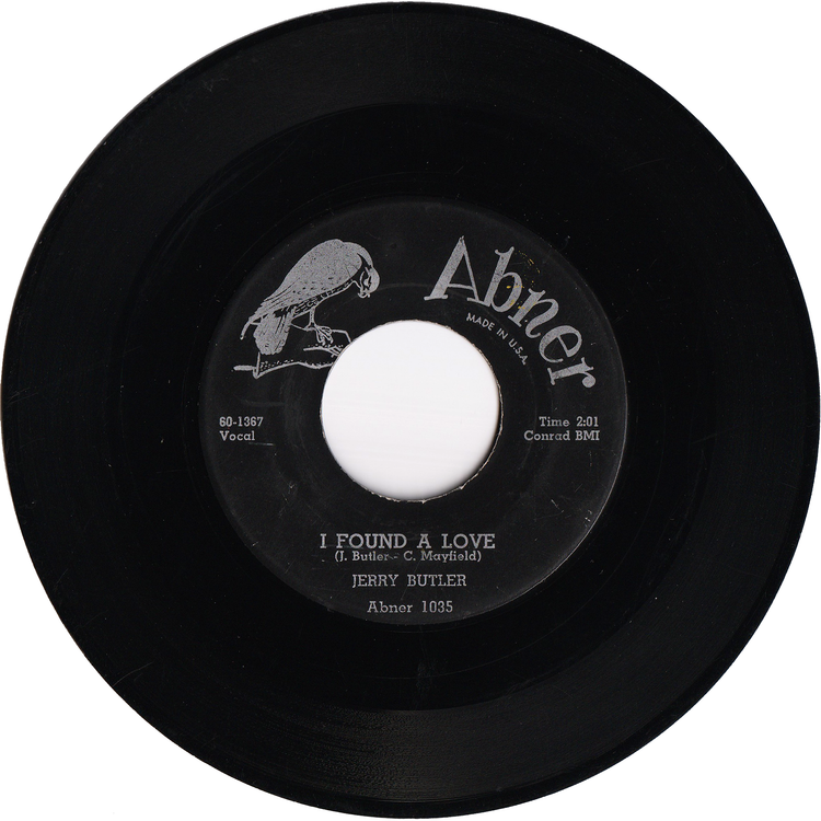 Jerry Butler - A Lonely Soldier / I Found A Love
