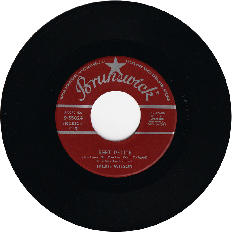 Jackie Wilson - Reet Petite (The Finest Girl You Ever Want To Meet) / By The Light Of The Silver Moon
