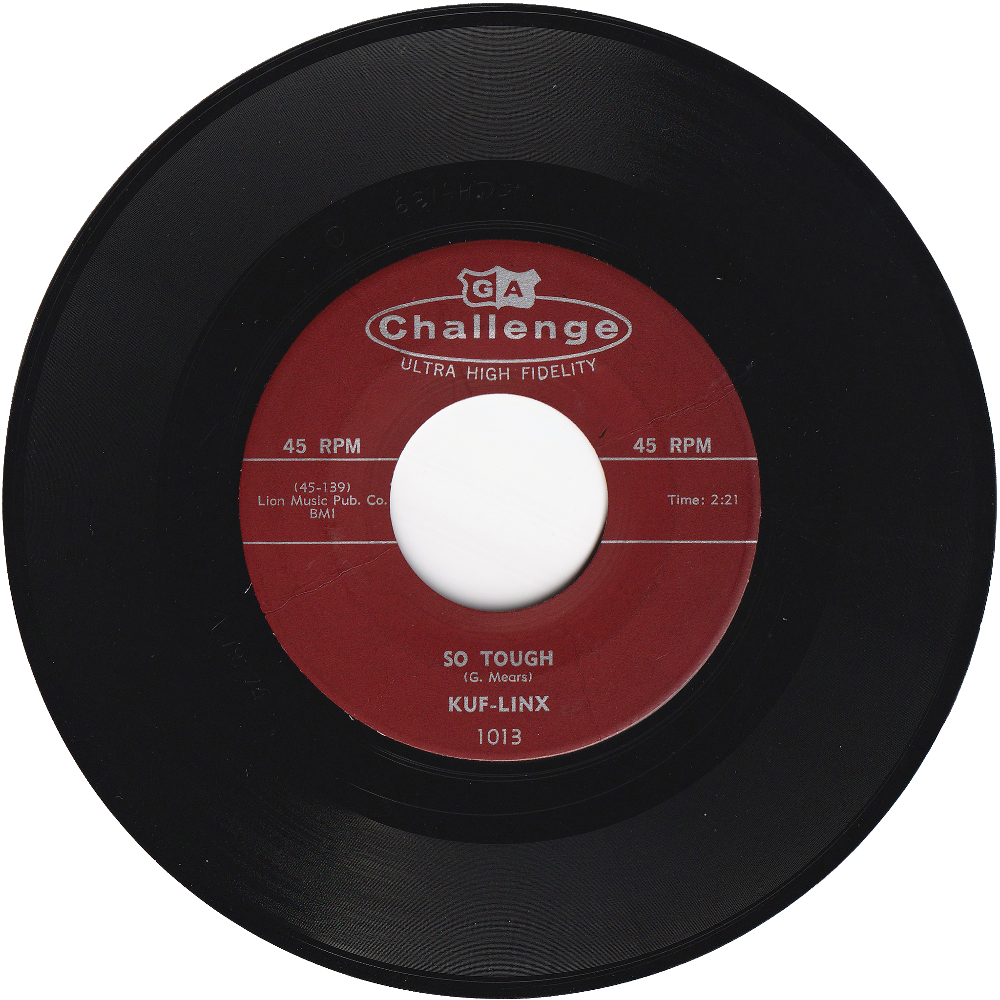 The Kuf-Linx - So Tough / What'cha Gonna Do? – NIGHT BEAT