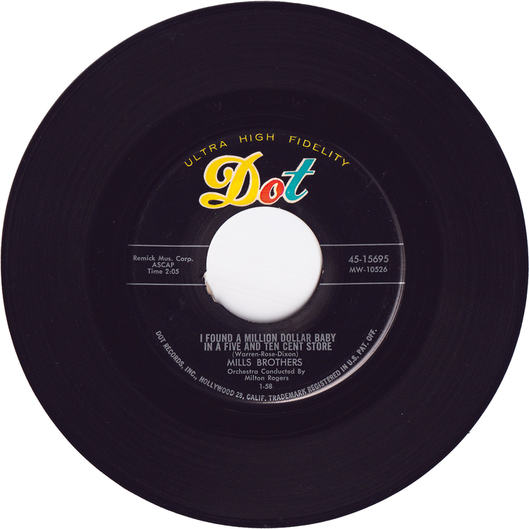 Mills Brothers - Get A Job / I Found A Million Dollar Baby