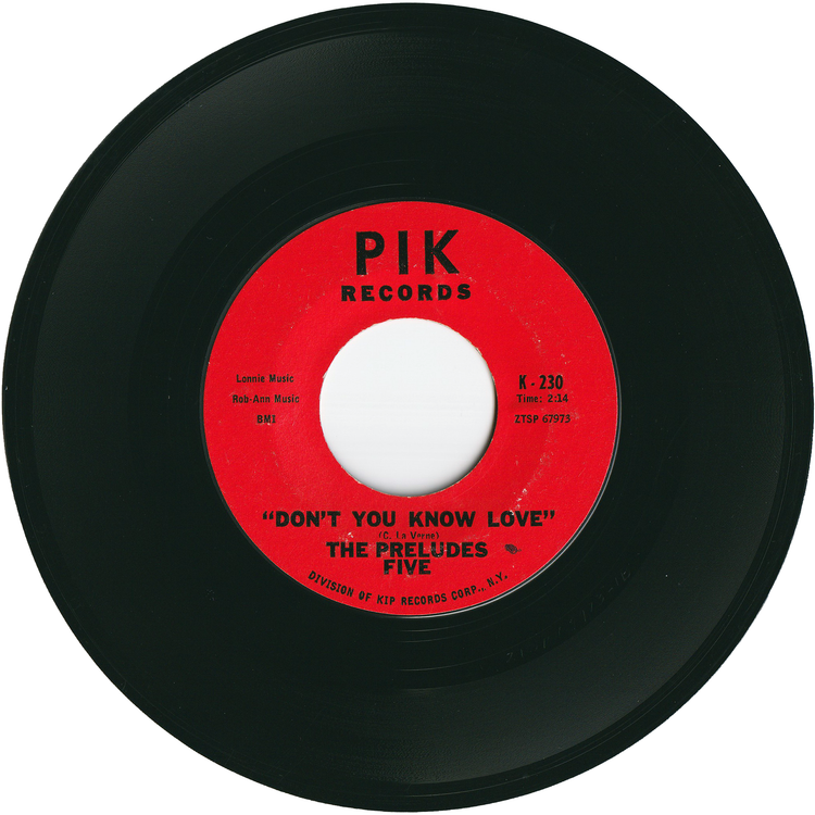 The Preludes Five - Starlight / Don't You Know Love