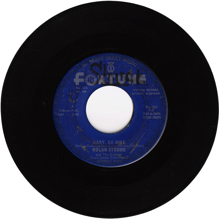 Nolan Strong & The Diablos - The Wind / Baby, Be Mine