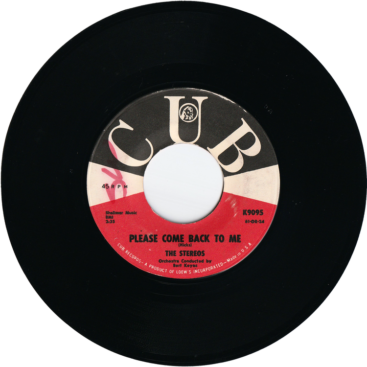 The Stereos - I Really Love You / Please Come Back To Me