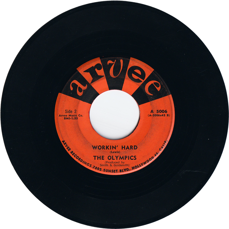 The Olympics - Shimmy Like Kate / Workin' Hard