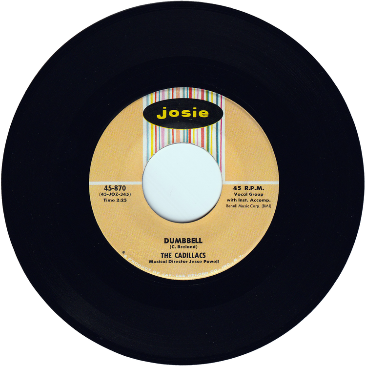 The Cadillacs - Bad Dan McGoon / Dumbbell