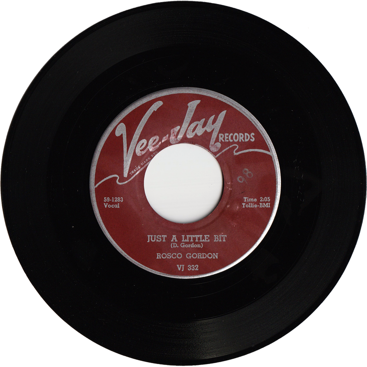 Rosco Gordon - Just A Little Bit / Goin' Home