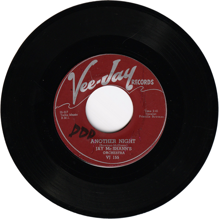 Jay McShann's Orchestra + Priscilla Bowman - Hand's Off / Another Night
