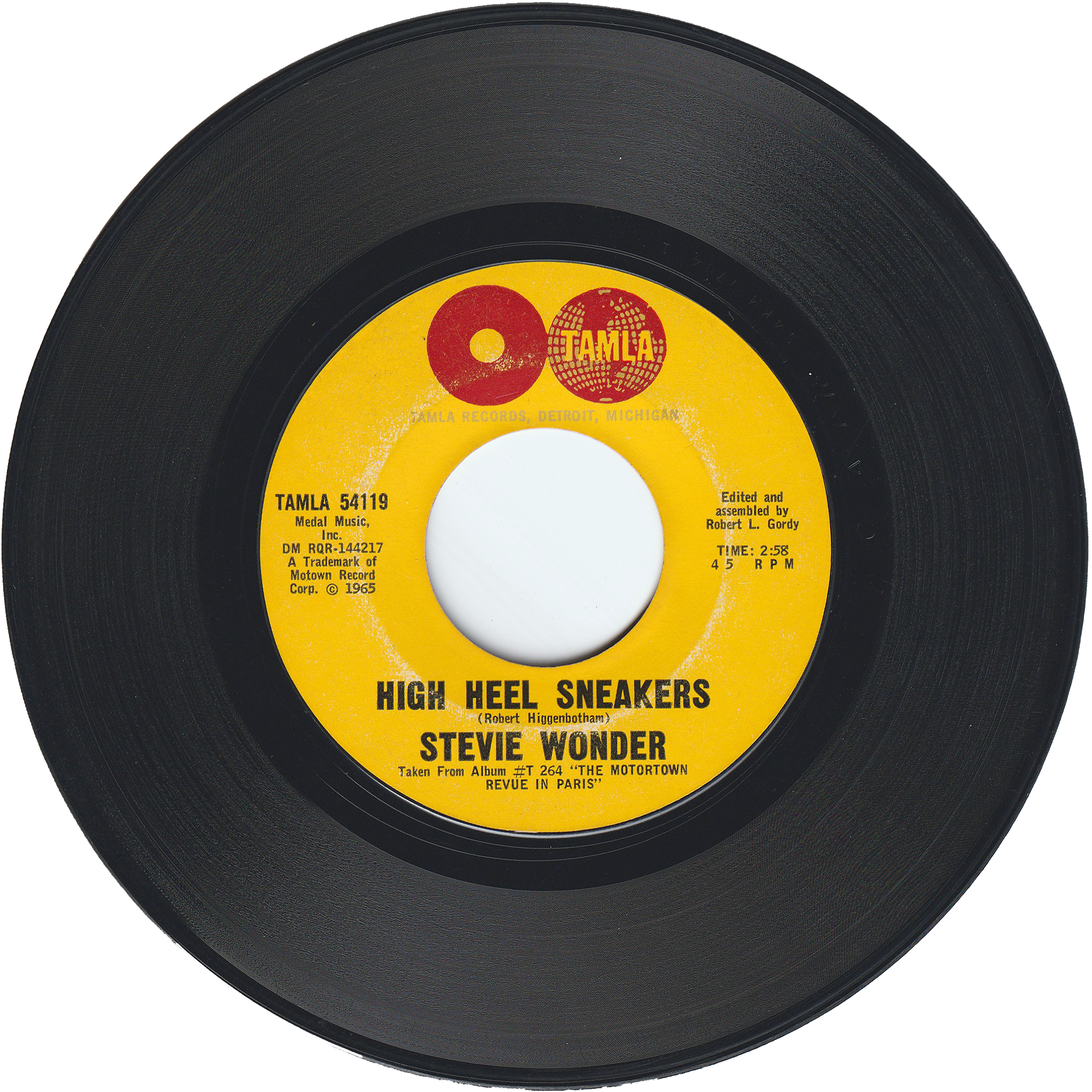 Stevie Wonder - High Heel Sneakers / Music Talk [Styrene, Monarch