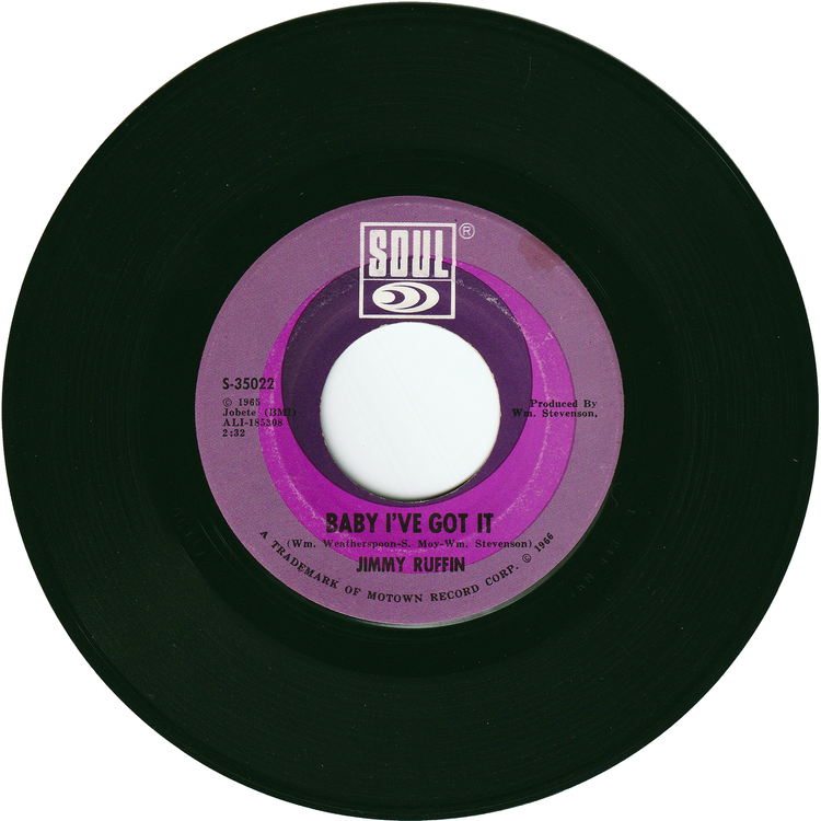 Jimmy Ruffin - What Becomes Of The Brokenhearted / Baby I've Got It